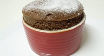 Soufflé de chocolate